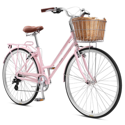 XDS Loretta Retro Ladies Bike - Blush Pink