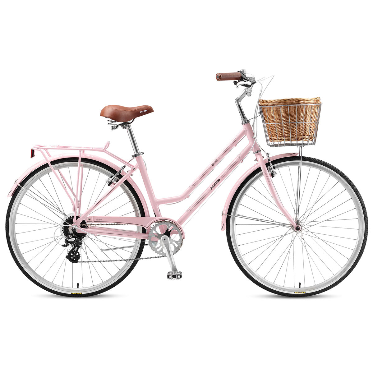 XDS Loretta Retro Ladies Bike - Blush Pink