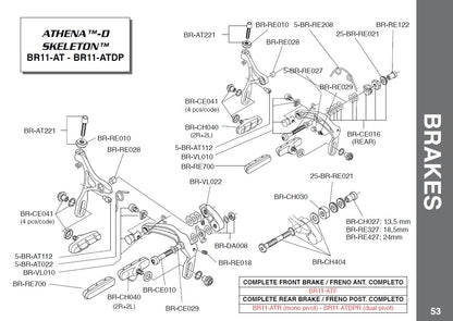 Campagnolo Genuine Part BR-AT022