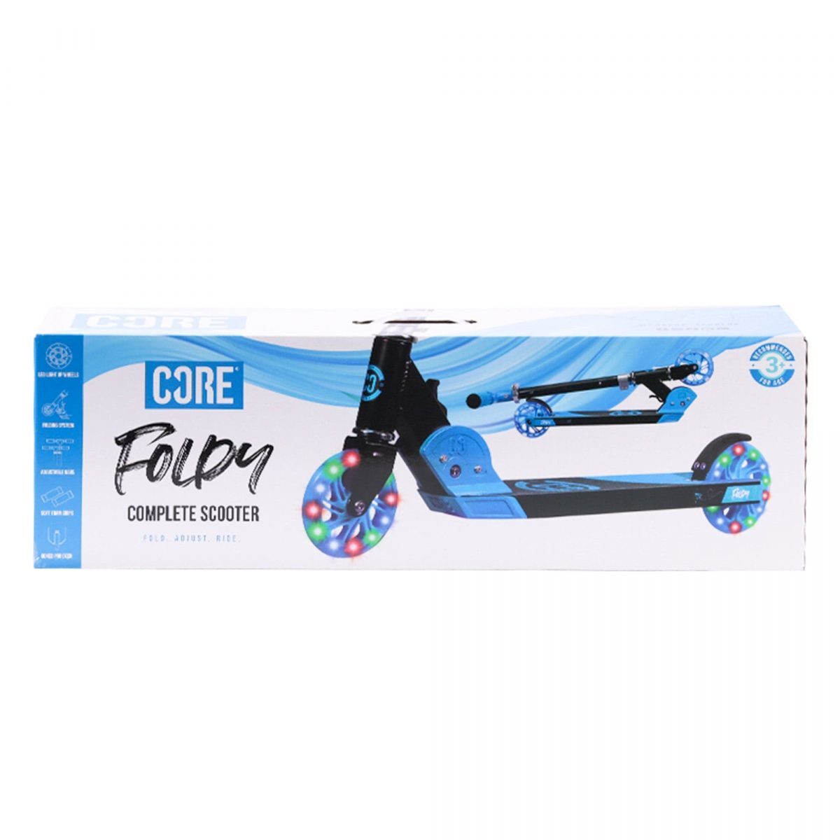 Core Kids Foldy Scooter - Blue