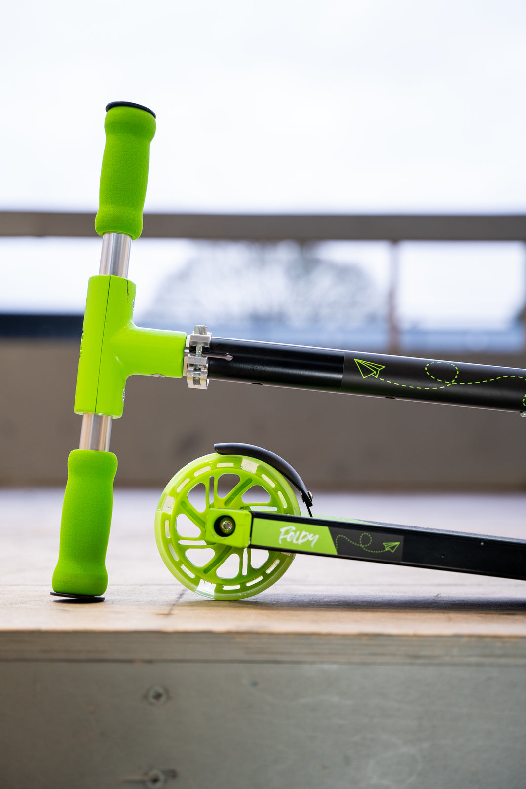 Core Kids Foldy Scooter - Green