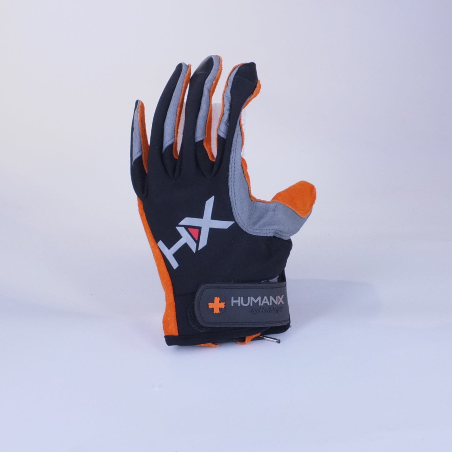 Harbinger HumanX Men's X3 Competition Weight Lifting Gloves - Orange/Grey
