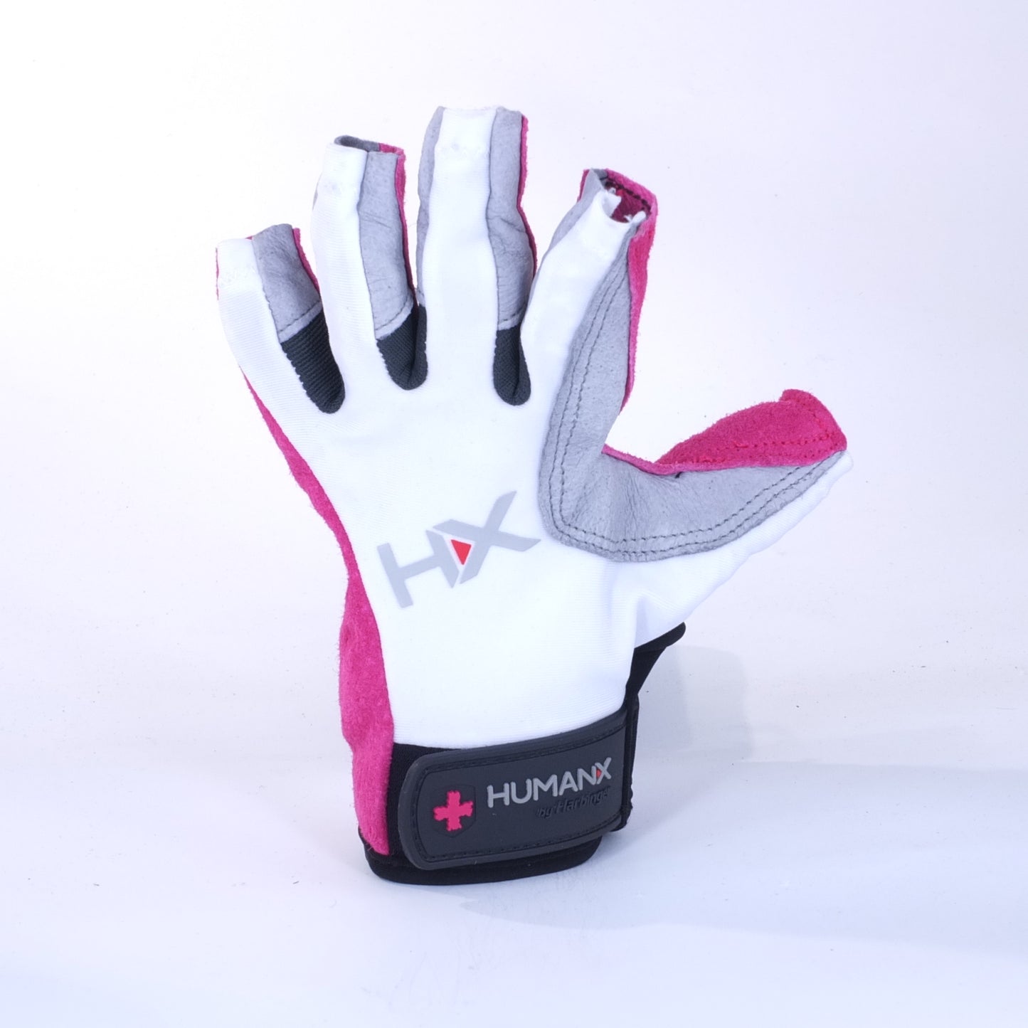 Harbinger HumanX Women's X3 Competition Weight Lifting Gloves - Pink / Grey