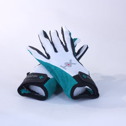 Harbinger HumanX Women's X3 Competition Weight Lifting Gloves - Teal / Black