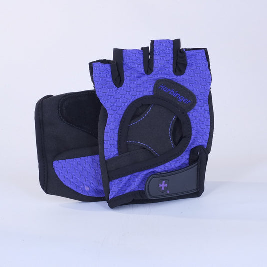 Harbinger Women's FlexFit Weight Lifting Gloves - Purple