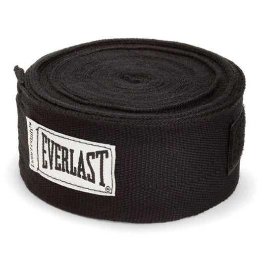 Everlast 180 Pro Style Hand Wraps - Black