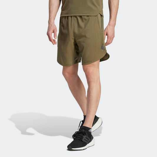 Adidas Mens D4T Shorts 7 inch - Green