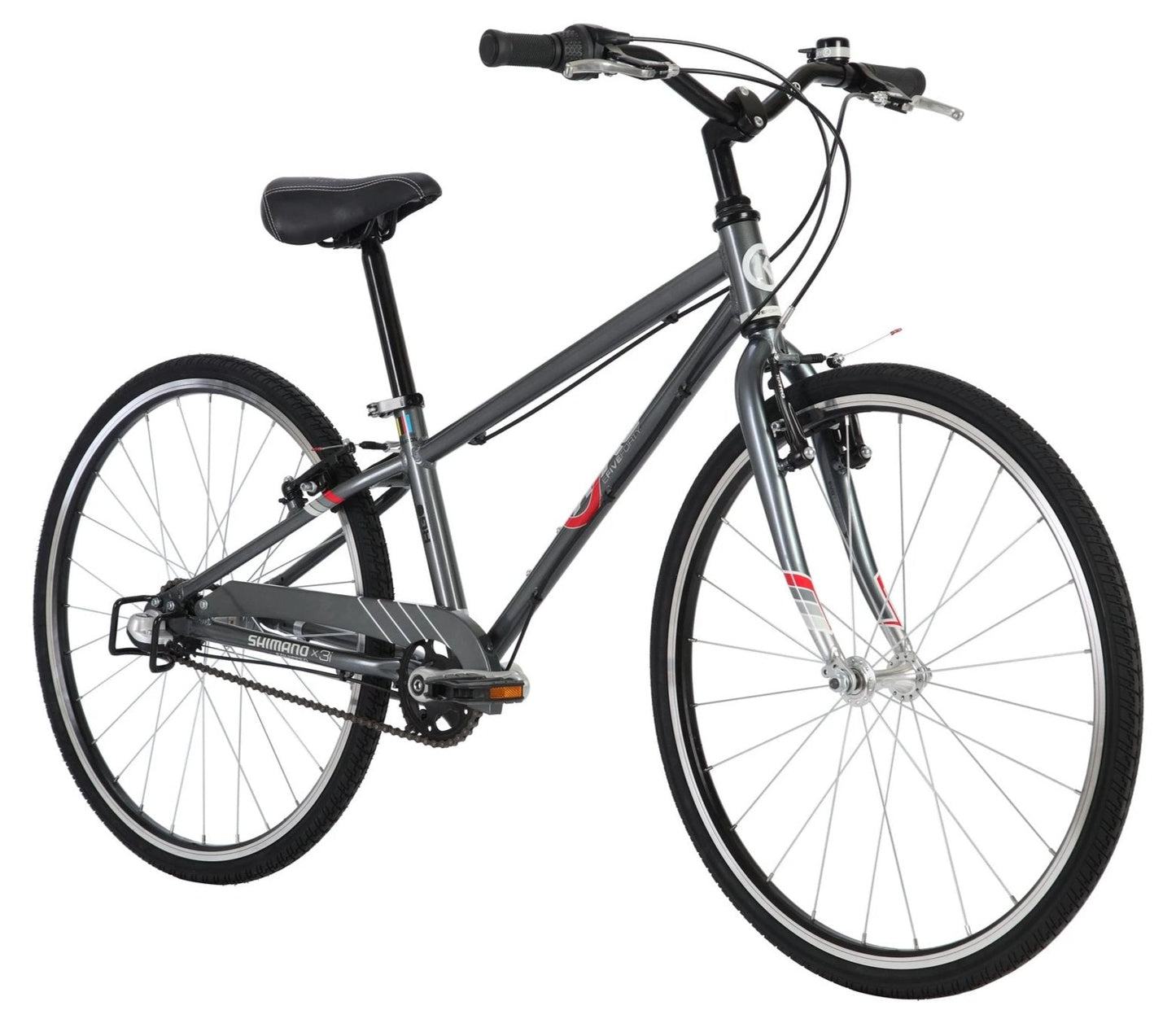 BYK E540x3i Boys Bike - Stealth Charcoal