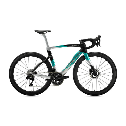 Pinarello Dogma F Disc Brake Frameset - Nebula Green Silver