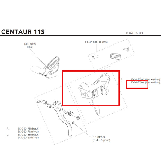 Campagnolo Genuine Spare Part EC-CE601