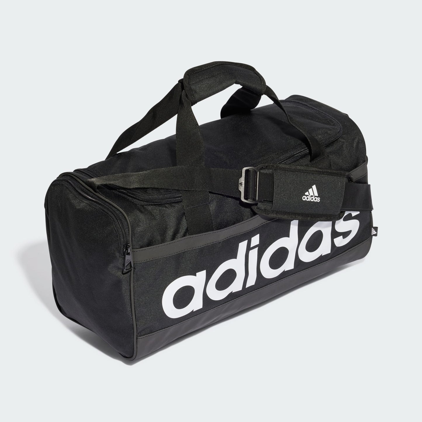 Adidas Linear Small Duffel Sports Bag - Black