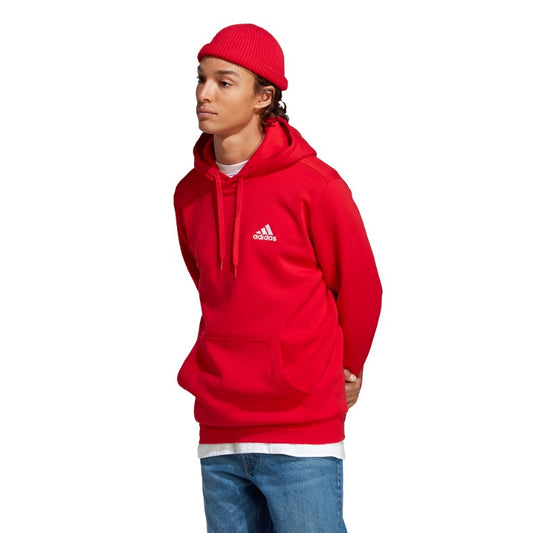 Adidas Mens Feelcozy Hoodie - Red