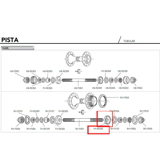 Campagnolo Genuine Spare Part FH-RE005