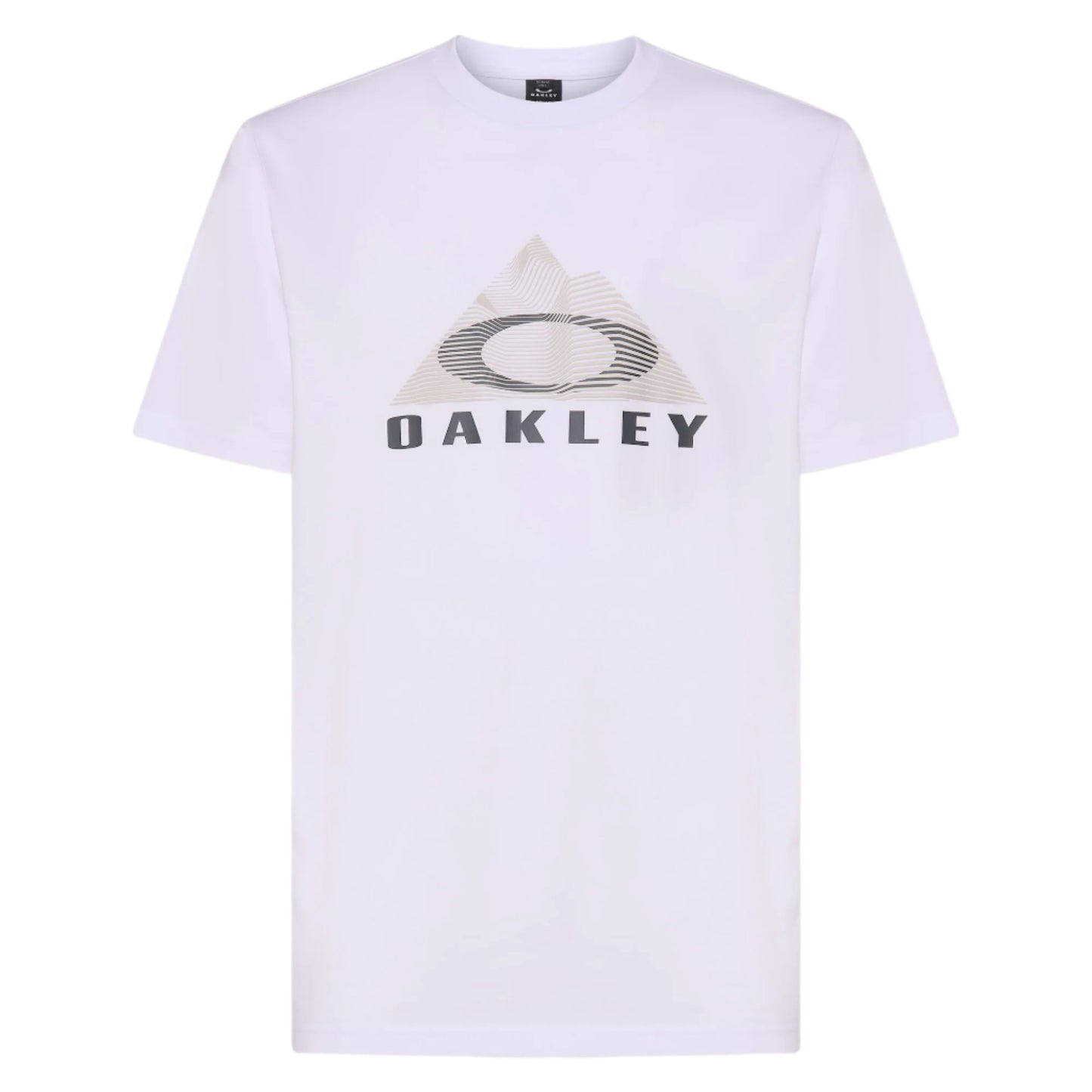 Oakley Lined Mountain Bark Tee - White