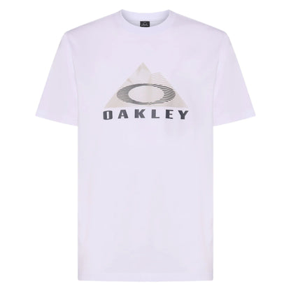 Oakley Lined Mountain Bark Tee - White