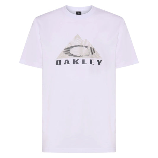 Oakley Lined Mountain Bark Tee - White