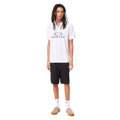 Oakley Lined Mountain Bark Tee - White