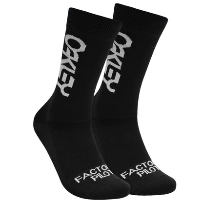 Oakley Factory Pilot MTB Socks - Blackout