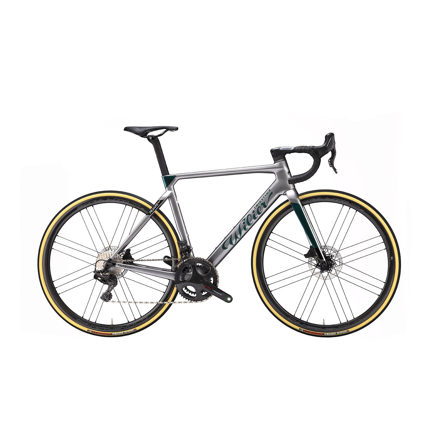 Wilier Filante SLR Ultegra 8170 Di2 12sp Bike - Iride Grey Green