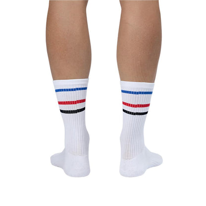 The Vandel Casual Track Socks - White