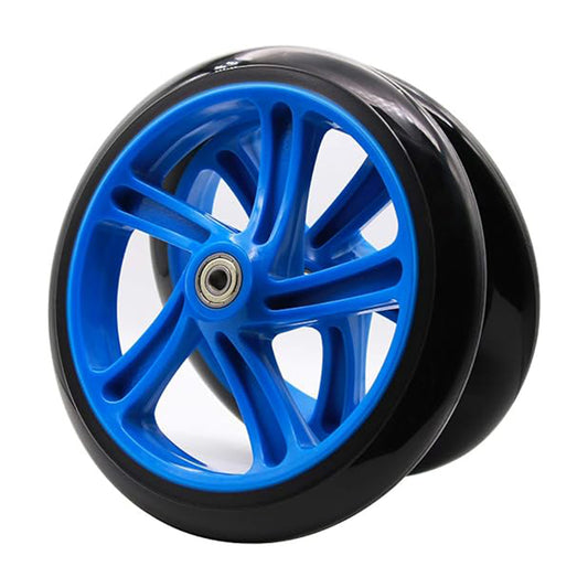 GTS Z-First Adult Scooter Wheels - 200mm - Blue