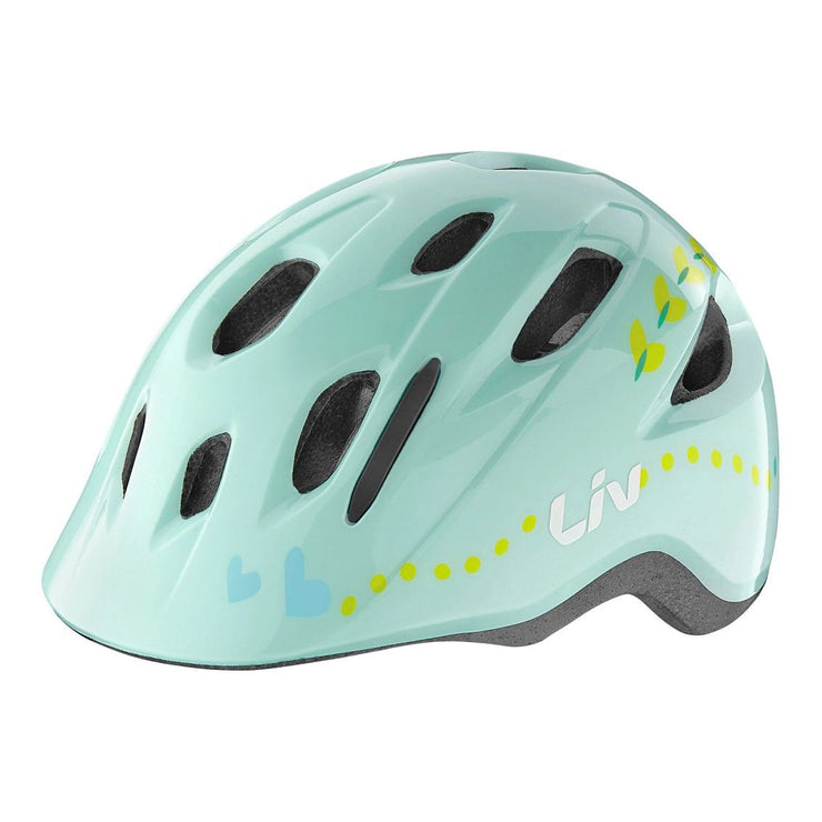 Giant Lena Kid's Helmet - Gloss Aqua