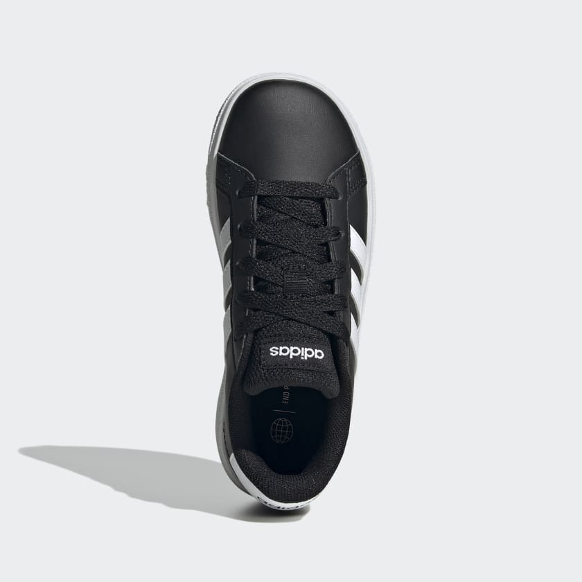 Adidas Grand Court 2.0 Kids Tennis Shoes - Black