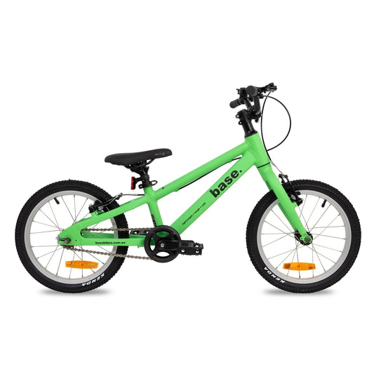 Base Bikes Lightweight 16" Kids Bike - Matte Green