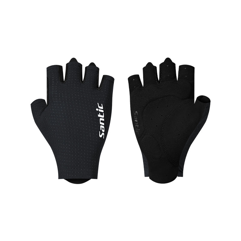 Santic Dodd Fingerless Gloves - Black