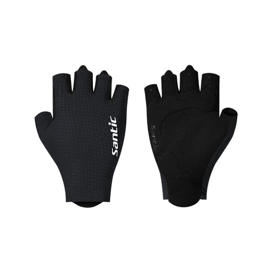 Santic Dodd Fingerless Gloves - Black