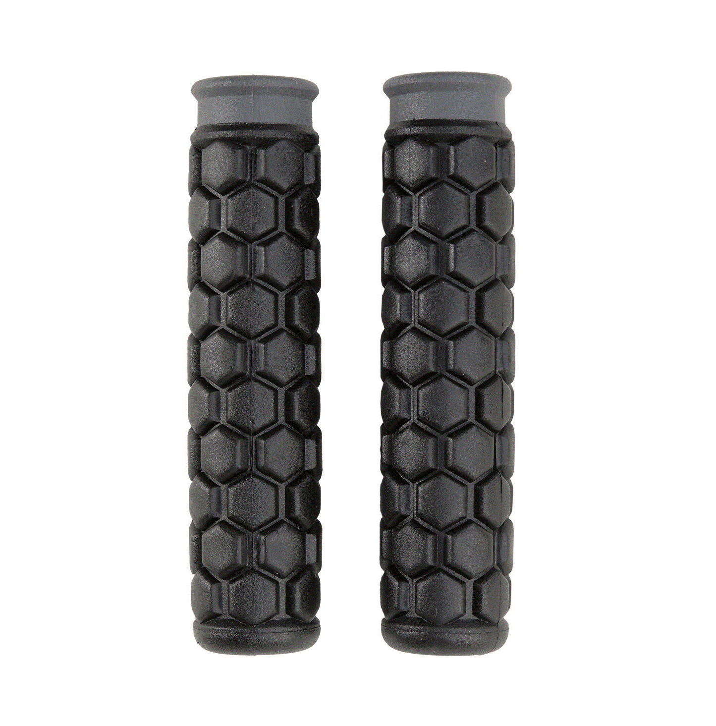 Rex Handlebar Grips Velo Gel - Black/Grey