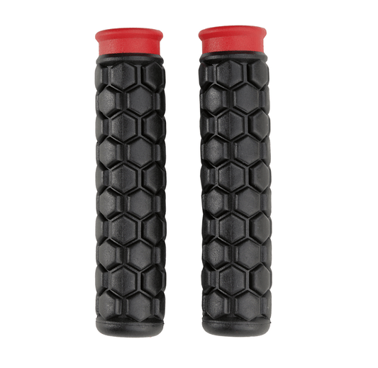 Rex Handlebar Grips Velo Gel - Black/Red