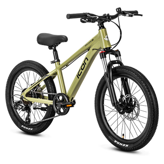 Icon Escape Kids MTB - Army Green