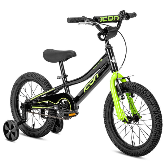 Icon Mega Force 16 Kids Bike - Neon Green
