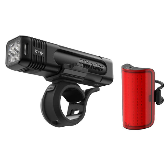 Knog Blinder 1000 Front Light & Cobber Reflex Rear Light Set