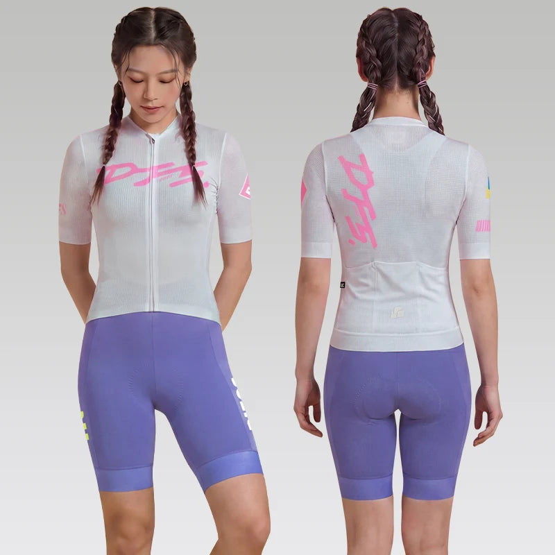 Santic Difos Women's Lvy Jersey - Grey