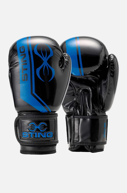 Sting Armalite Boxing Gloves - Black/Blue
