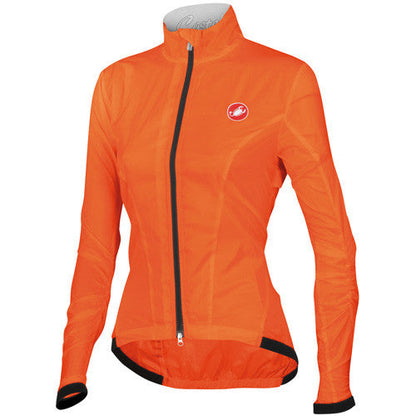 Castelli Leggera Rain Jacket Womens - Orange