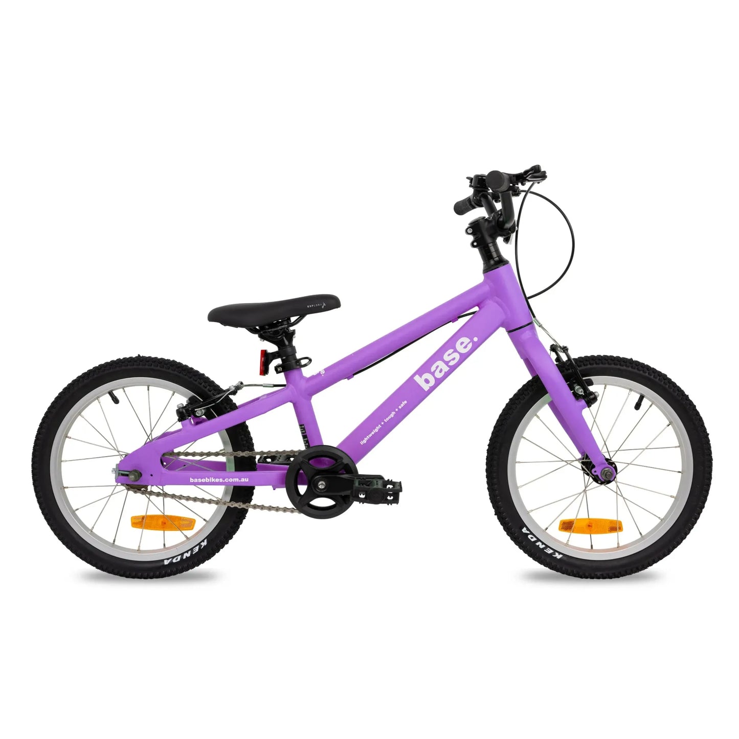 Base Bikes Lightweight 16" Kids Bike - Matte Lilac