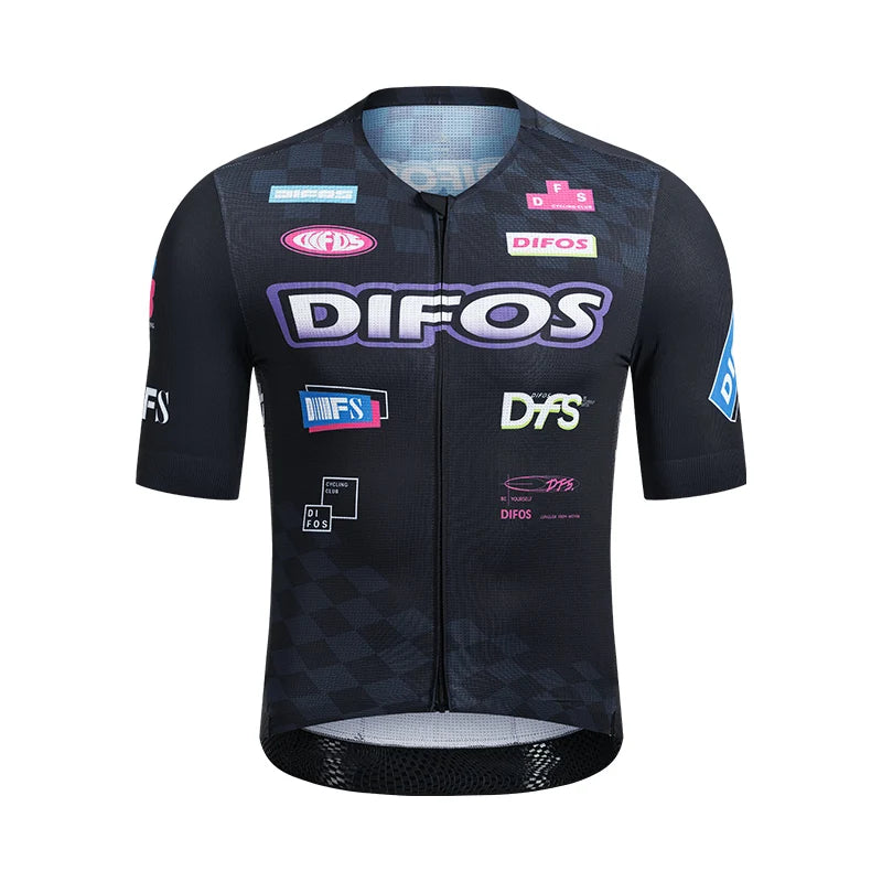 Santic Difos Taddei Jersey - Black