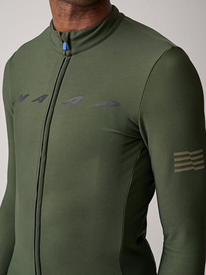 MAAP Evade Thermal Long-Sleeve Jersey 2.0 - Bronze Green