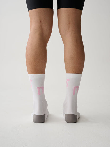 MAAP Training Sock - Wht/Orchid