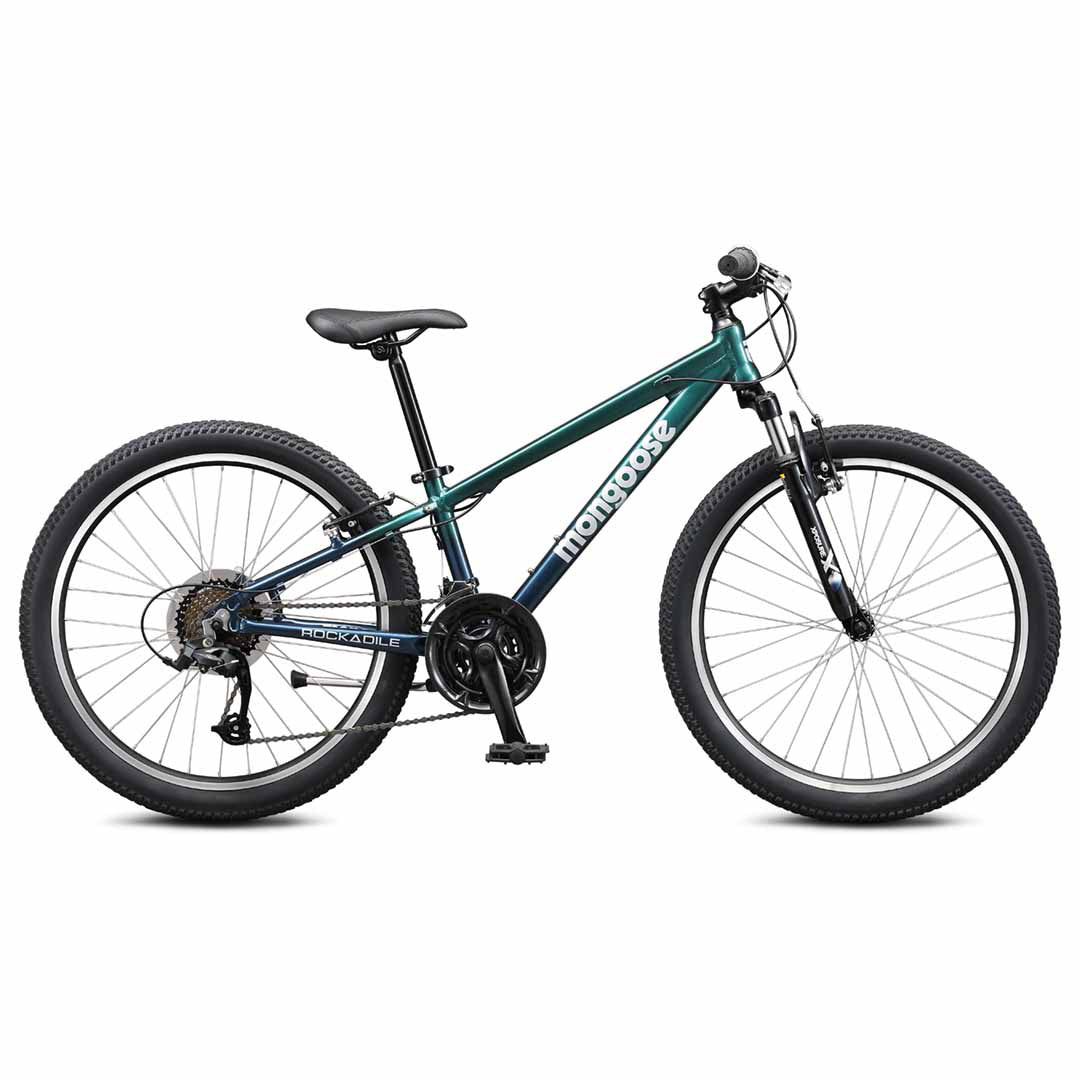 Mongoose Rockadile 24" Kids MTB - Green
