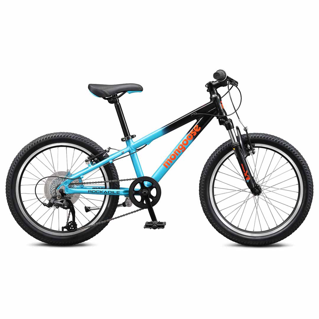 Mongoose Rockadile 20" Kids MTB - Black