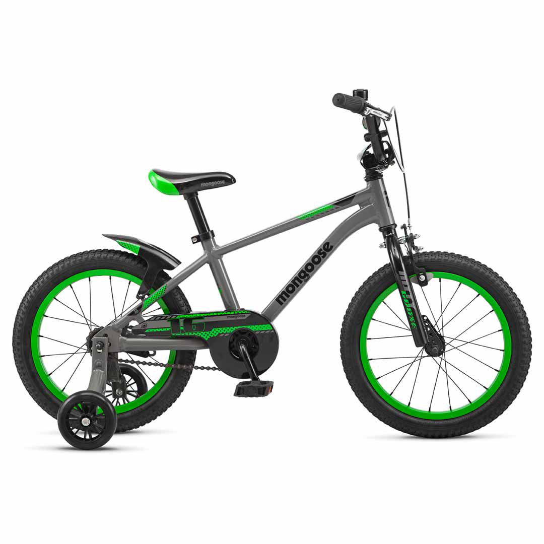 Mongoose MityGoose 16" Kids Bike - Grey