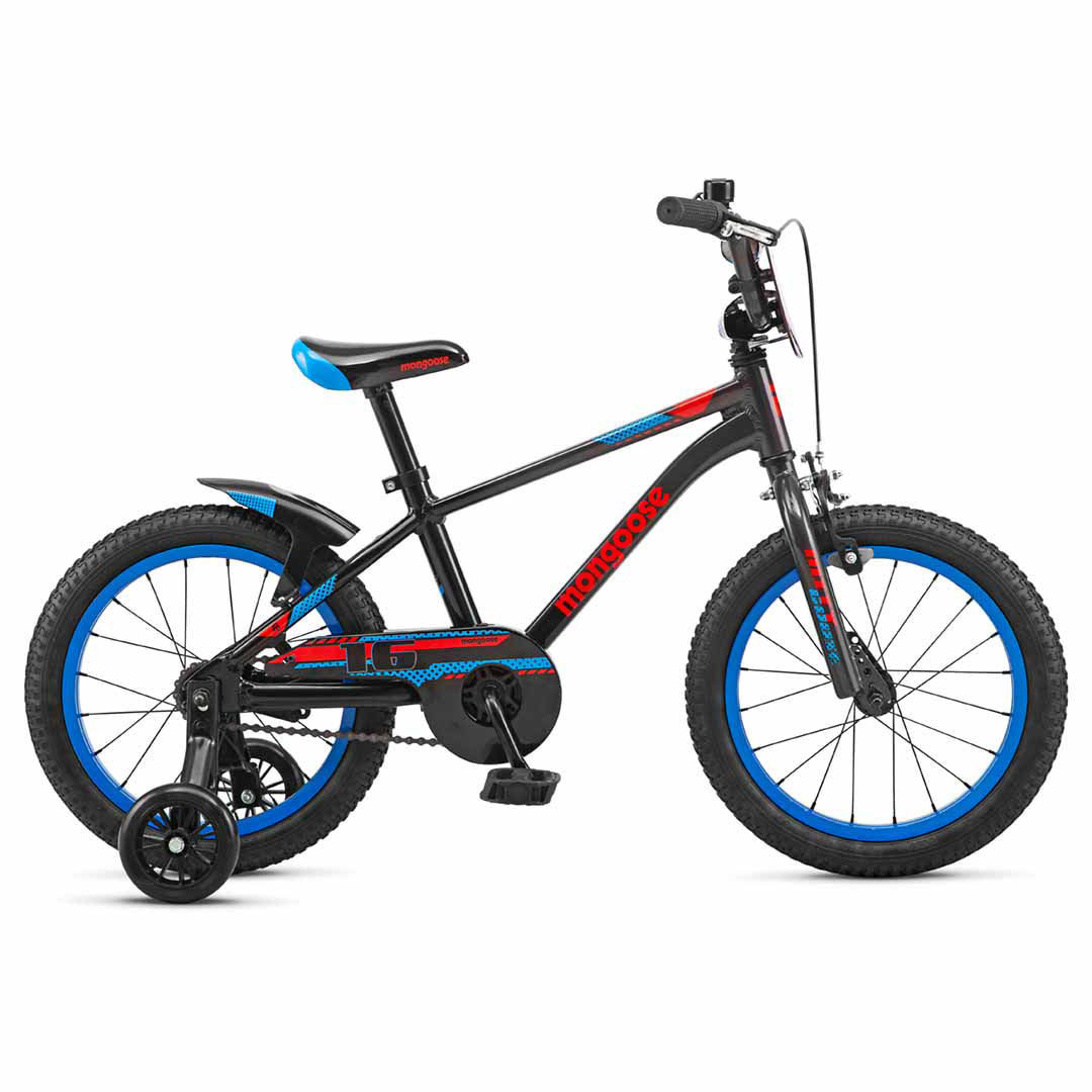 Mongoose MityGoose 16" Kids Bike - Black