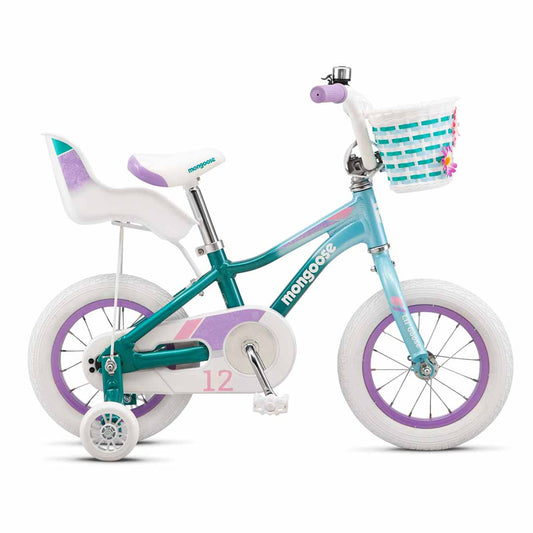 Mongoose LilGoose 12" Girls Bike - Teal