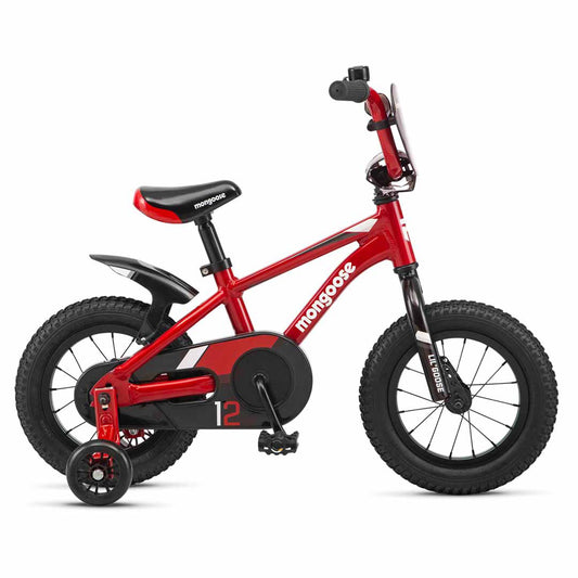 Mongoose LilGoose 12" Kids Bike - Red