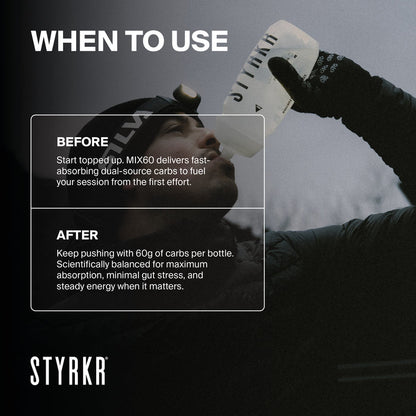 Styrkr Mix90 Dual-Carb Energy Drink Mix
