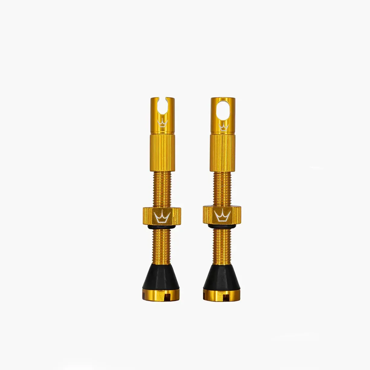 Peatys x Chris King Tubeless Valves - 80mm Gold